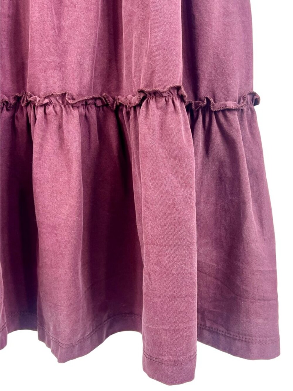 RARE NWOT Knot Sisters Tiered Hem Strappy Back Dress OS | Coquette Indie Sleaze - Picture 4 of 16
